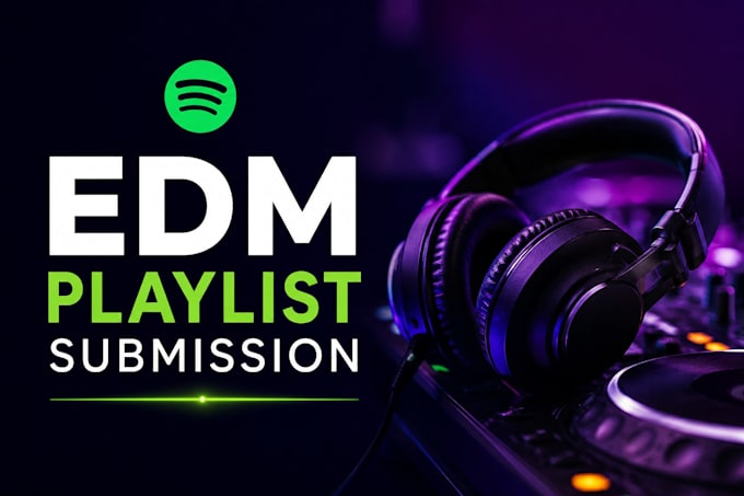 submit your edm track to targeted spotify playlist curators