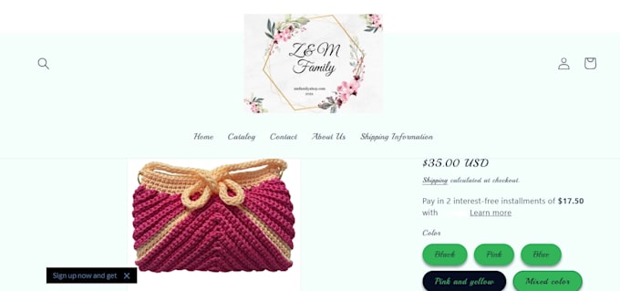 create an online store on shopify