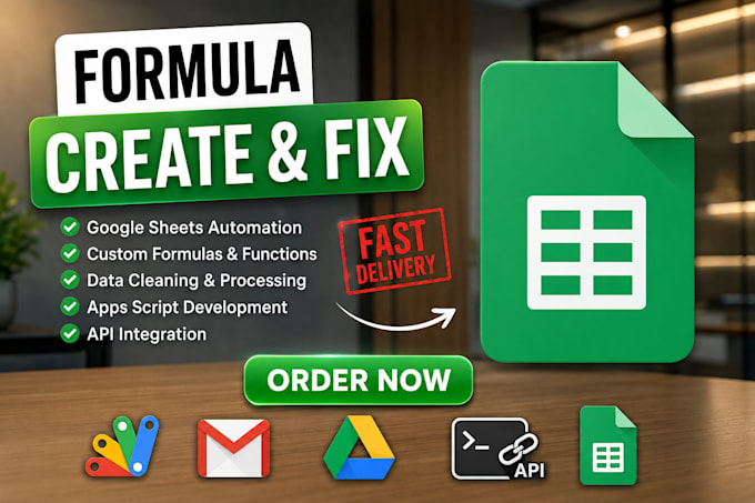 be your google sheets expert for creation, fixing, and automation