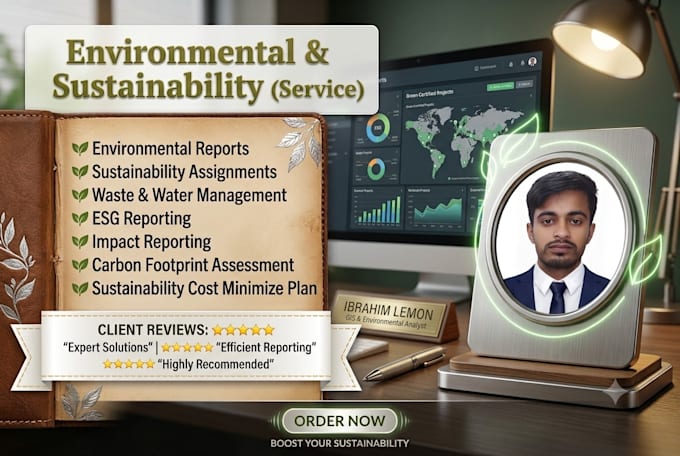 prepare environmental and sustainability reports