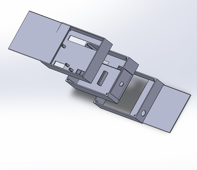 design custom 3d cad models and enclosures in solidworks