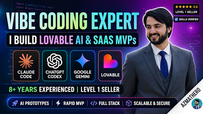 vibe code your ai application with lovable, claude code, and gemini