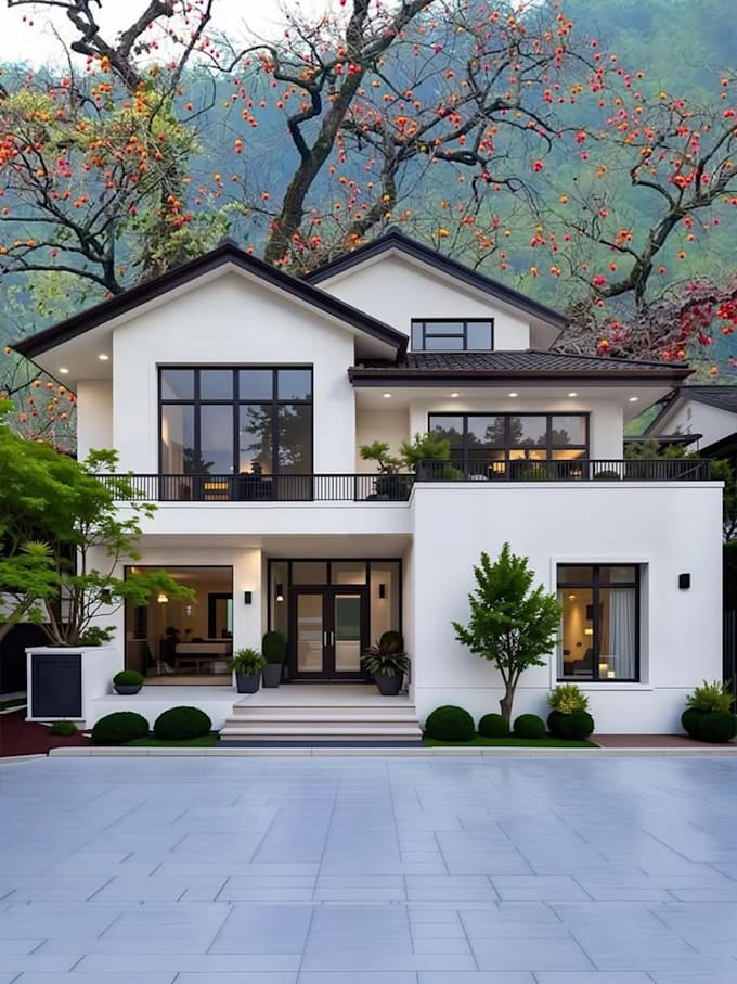 do 3d house exterior design, interior, architecture 3d commercial rendering