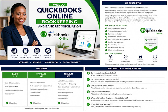 do quickbooks online bookkeeping and bank reconciliations