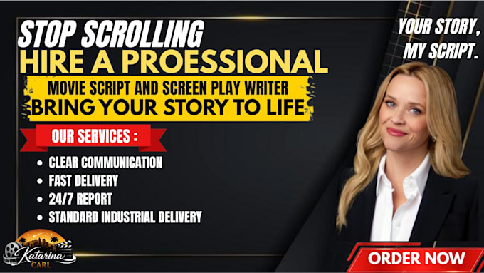 write engaging youtube scripts, movie scripts, screenplays, and TV plots