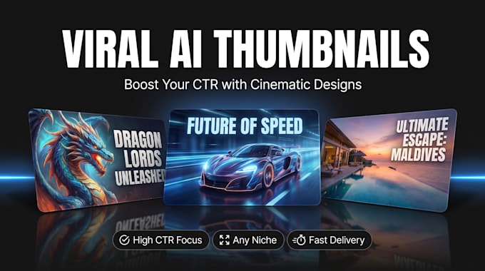 create premium ai youtube thumbnails for any niche