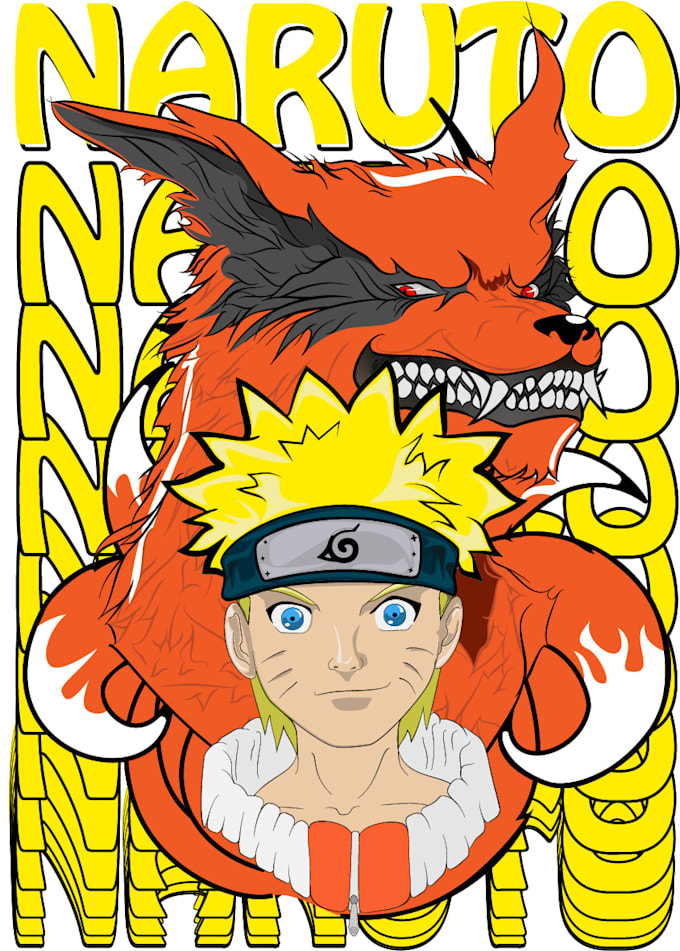 create custom anime t shirt designs for print on demand