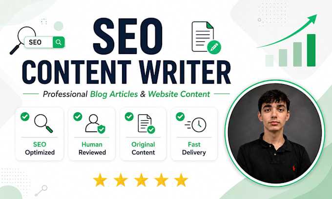 write SEO blog articles and website content