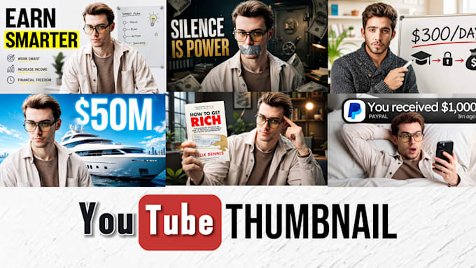 design business youtube thumbnails