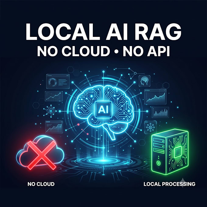 a private ai document search system local rag no API no cloud