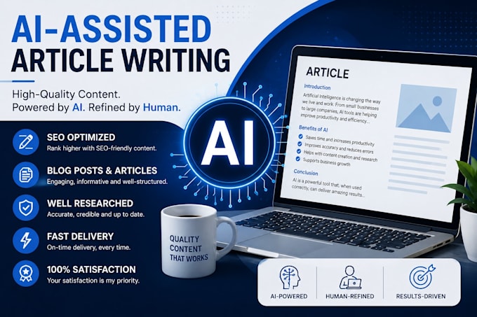 write professional ai assisted content