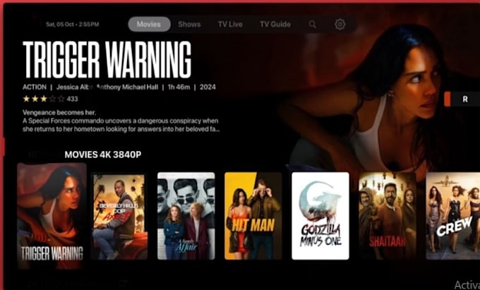 develop iptv app, smart tv, android tv, ios app ibo with admin panel and sub