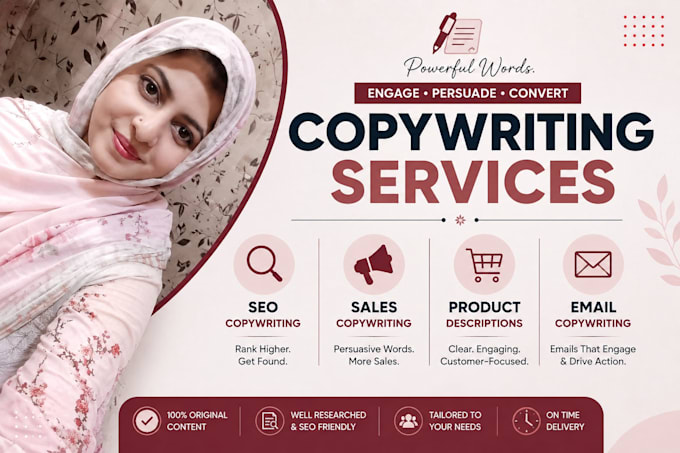 write persuasive product descriptions and marketing copy