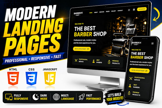 design and develop a professional responsive website