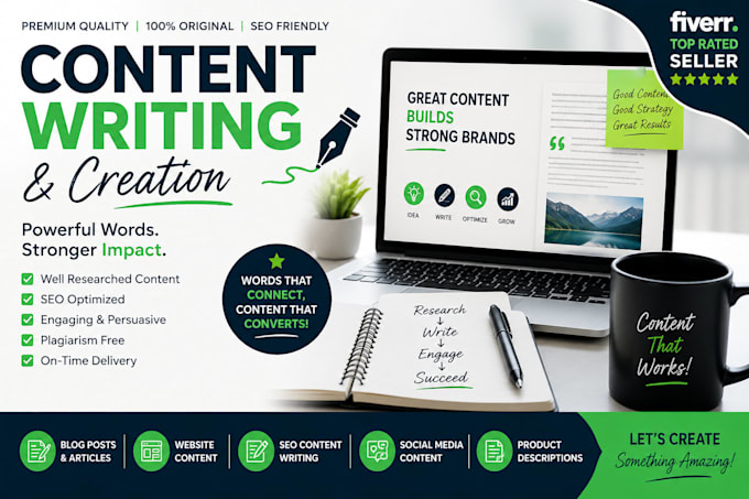 write write website content
