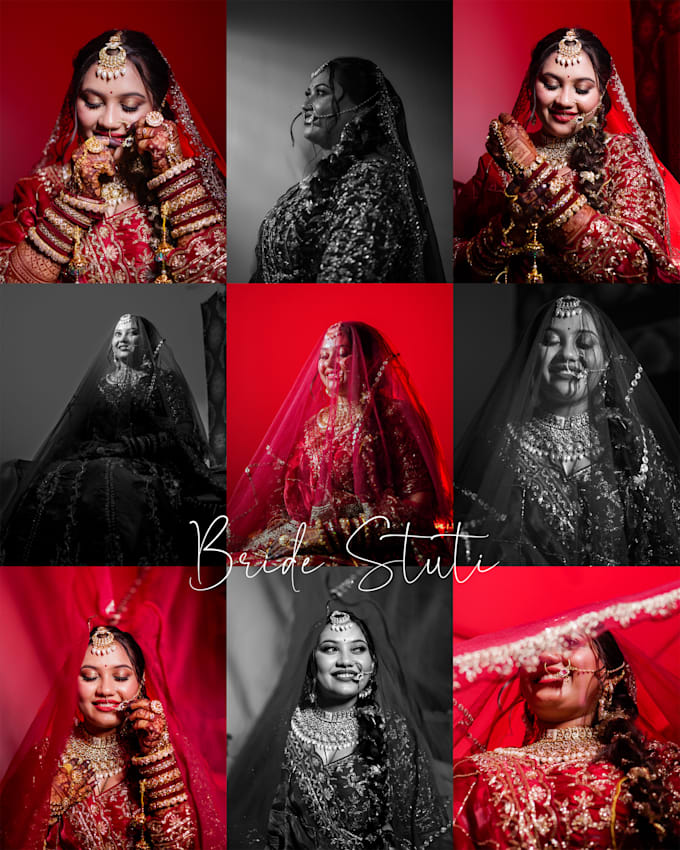 professionally retouch wedding and portrait photos