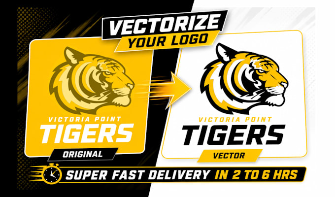 recreate, redesign, edit, and vectorize your logo fast