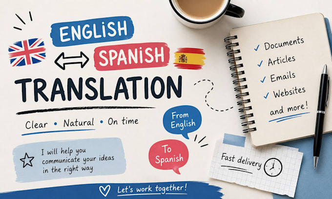 traduciré documentos entre inglés y español