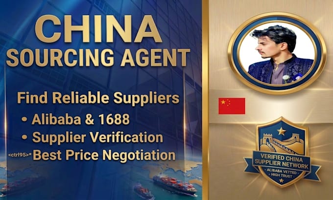be your china sourcing agent for alibaba and1688