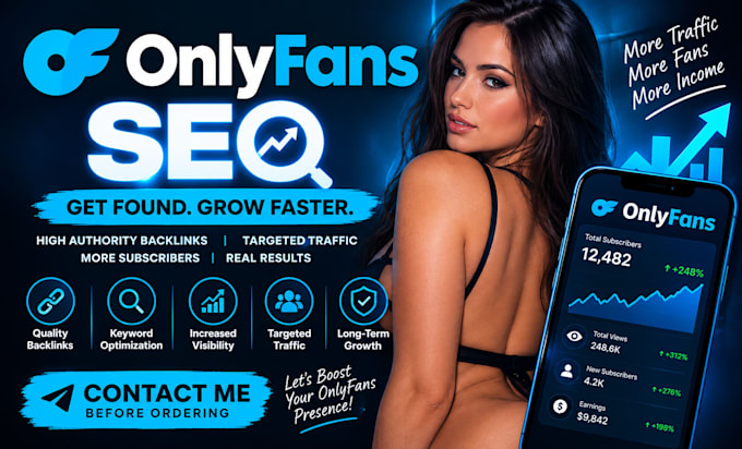 build high authority onlyfans SEO backlinks to boost traffic and subscribers