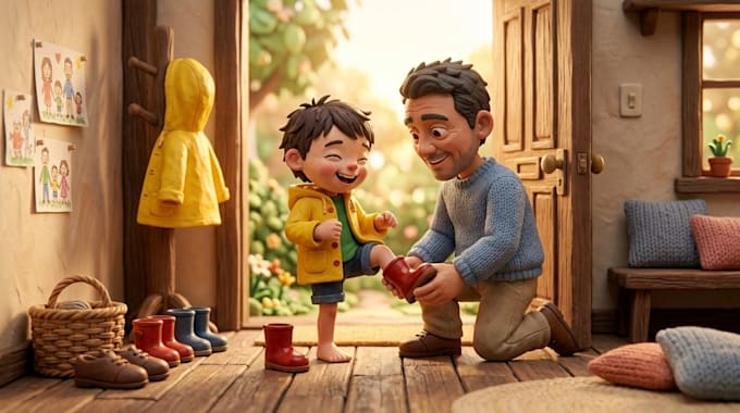 create 3d talking ai claymation video 3d ai claymation animation ai music video