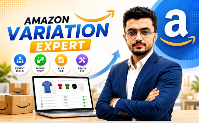 fix amazon variation listing, parent child, flat file and listing errors