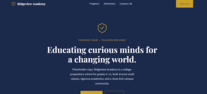 build a responsive website and analyze data