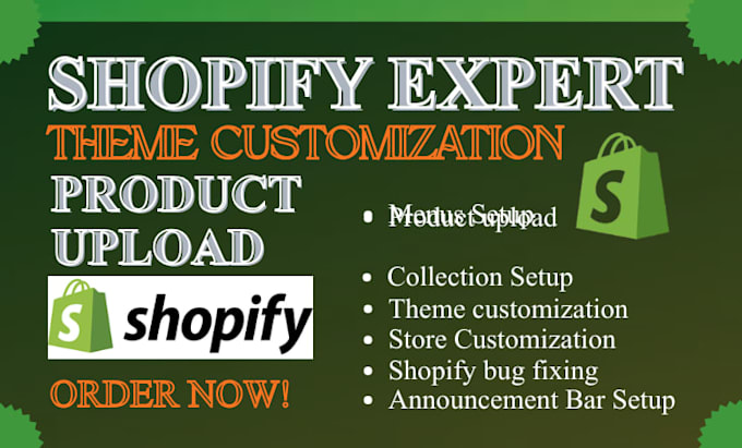do shopify theme customization for dawn, prestige, impulse, motion, empire