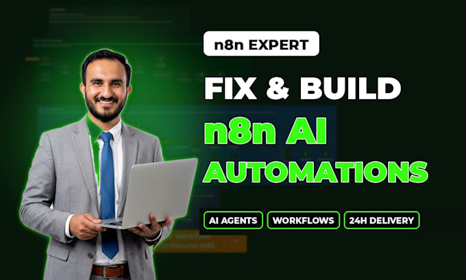 fix, debug and optimize your n8n workflow in 24 hours