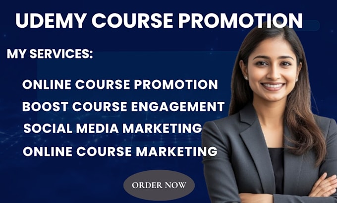 do udemy course promotion online course ads udemy course marketing