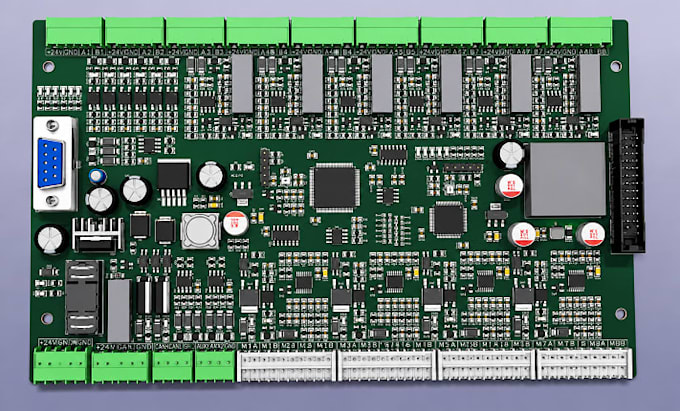 design power electronics pcb schematic bms motor driver dc dc converters