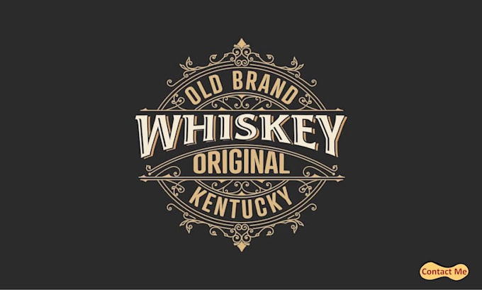 create old english font and vintage logo design