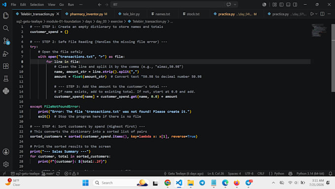 build custom python scripts and software for automation