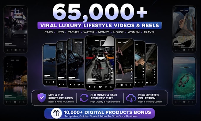 create faceless luxury motivation youtube shorts