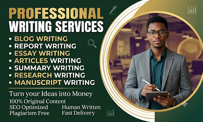 seo article writing, blog post writing and content writing