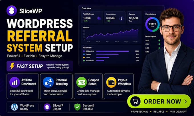 configure slicewp for your wordpress referral and affiliate system