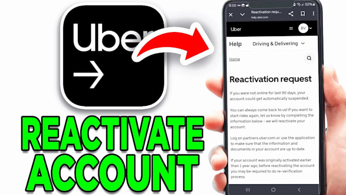 uber reactivation, build custom auto grabber for doordash, instacart, uber eat