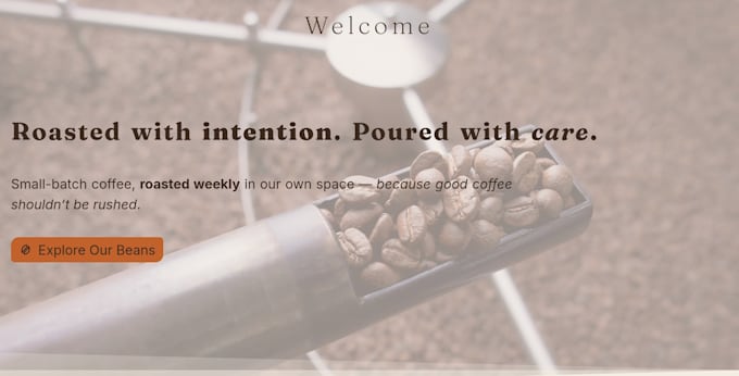 create a landing page for businesses using wordpress