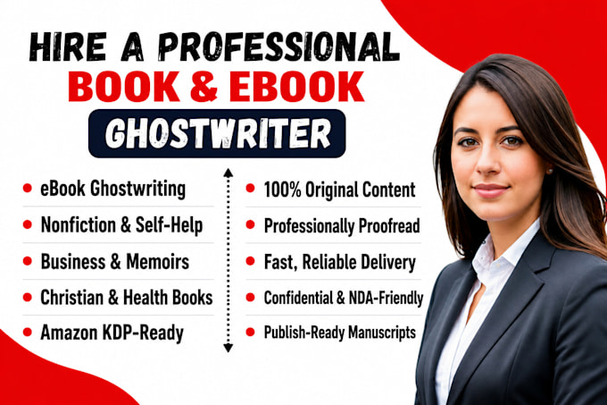 ghostwrite your nonfiction ebook or business book