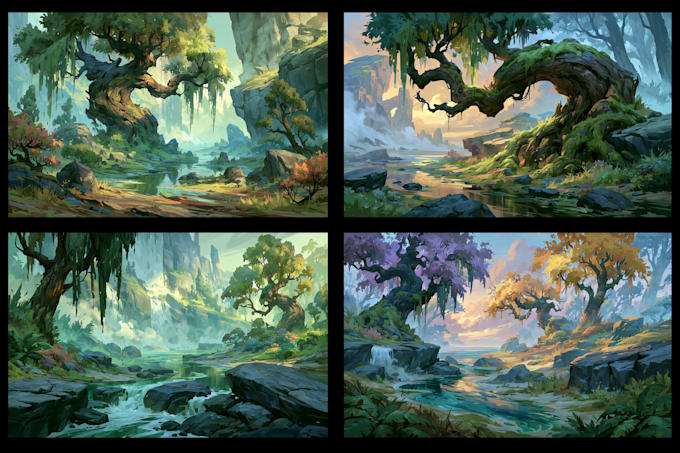 make pixel art scene or background