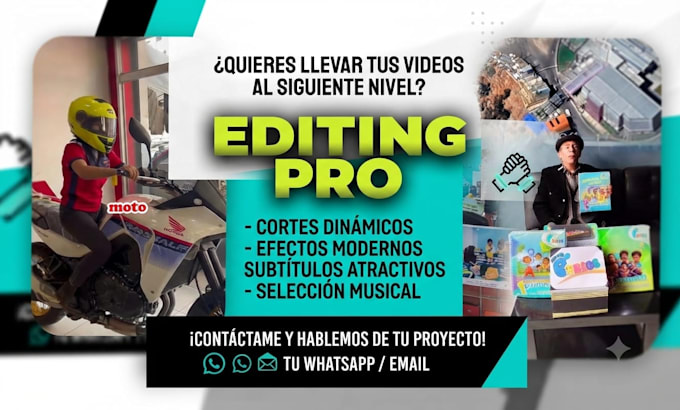 be your professional video editor for social media