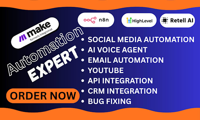 fix make com automation, setup make com, make automation, n8n automation