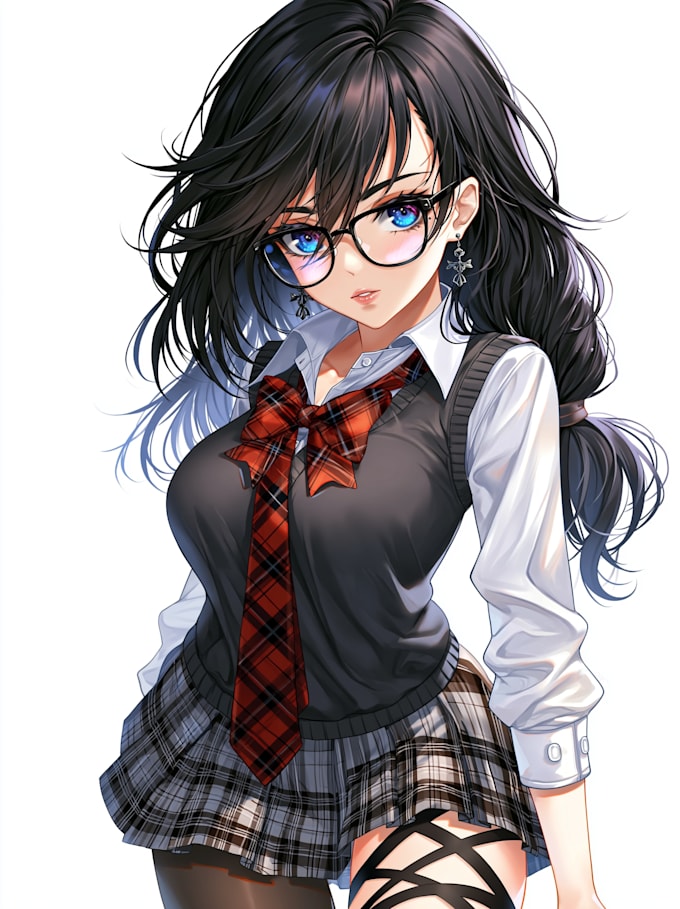 do a anime character