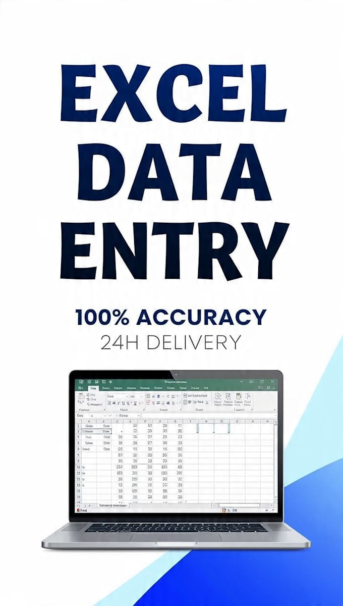 do accurate data entry and excel spreadsheet