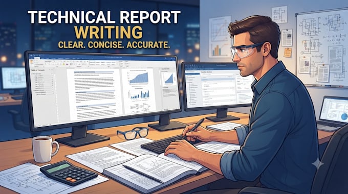 write professional engineering and technical reports