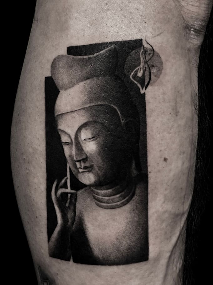 create custom, professional tattoo in modern style