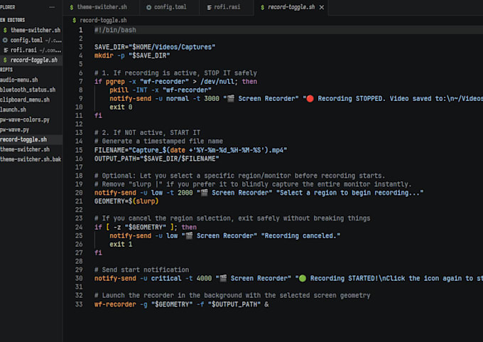 write custom scripts for linux automation