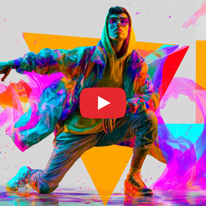 design catchy youtube thumbnail