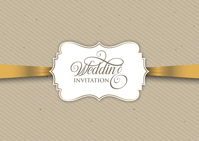 do event planner wedding, party, or invitation business logo