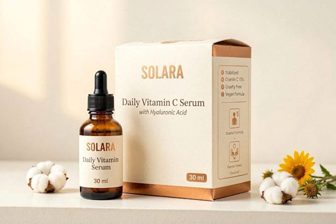 design amazon product label and packaging design